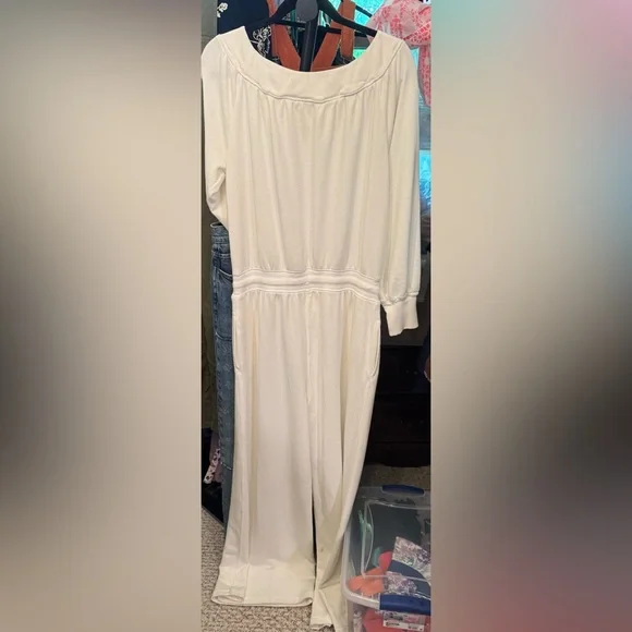 NWT Free People FP Movement One To Beat Onesie - ivory white - Medium *IR* - Picture 7 of 11